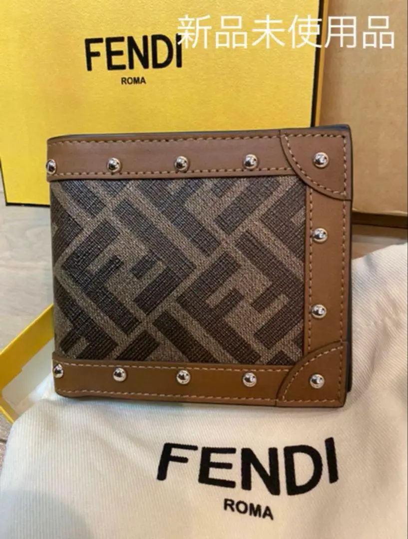 2025年最新】Fendi カラー：ブラウン系 二つ折り財布の人気
