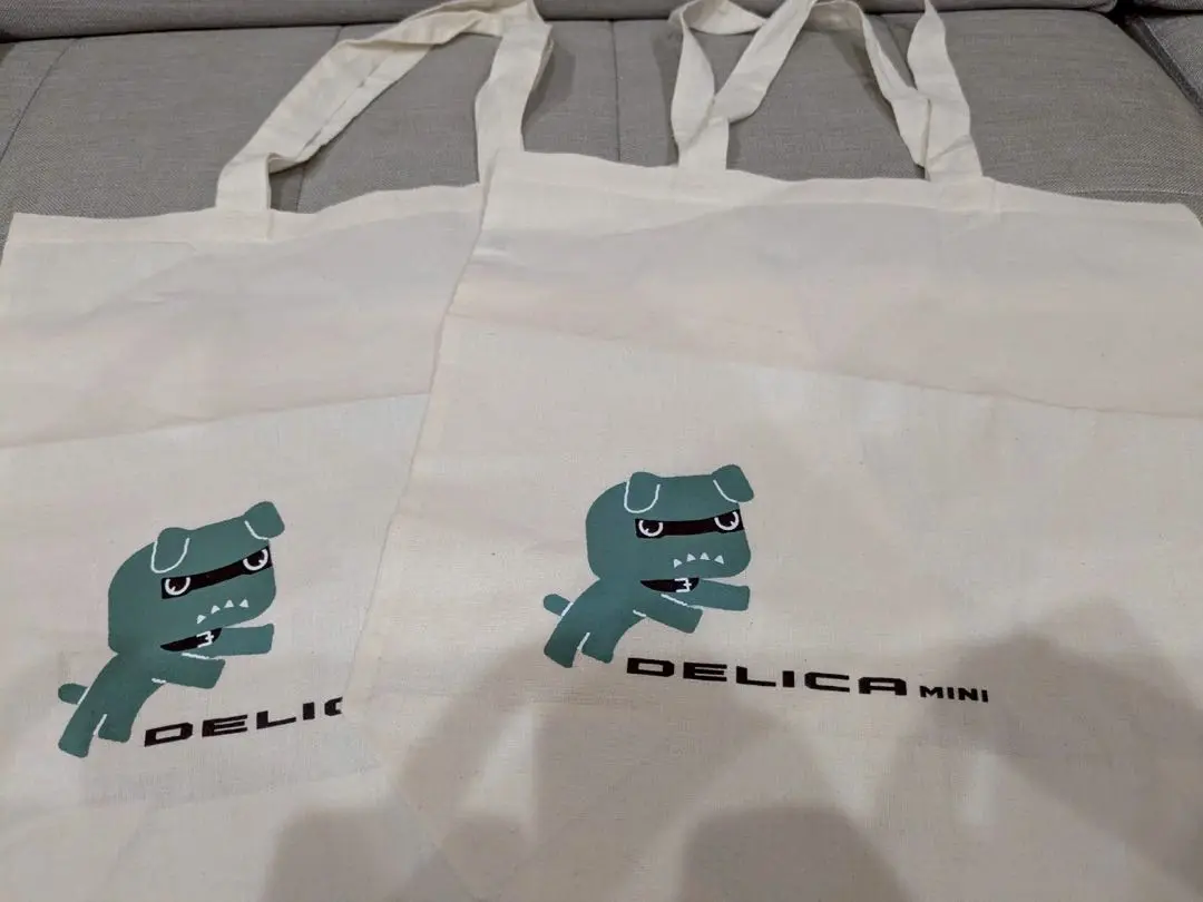 デリカミニ 特典デリ丸&エコバッグ 未使用非売品 三菱 デリ丸 デリカミニ エコバッグ うちわ - メルカリ