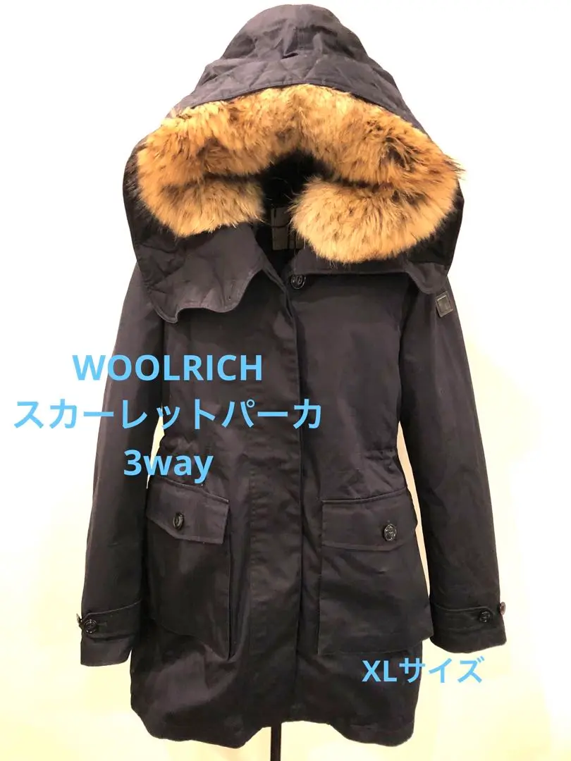 WOOLRICH ウールリッチ　ダウン ロングコート　モッズコート ウールリッチダウンロングコートモッズコート