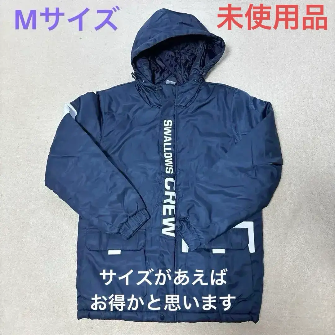 CREW アイテムジャケット　ヤクルトスワローズ　アウター　会員記念品　Mサイズ CREW アイテムジャケット ヤクルトスワローズ アウター 会員記念