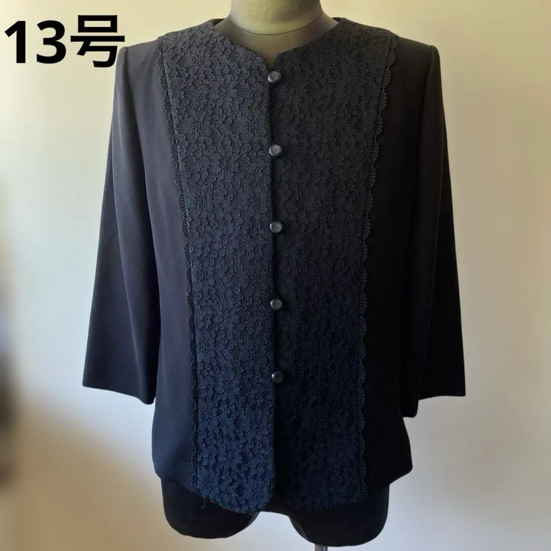 Thumbnail of NAPOLINO Black Formal Jacket Size 13 Funeral Attire Mourning Dress