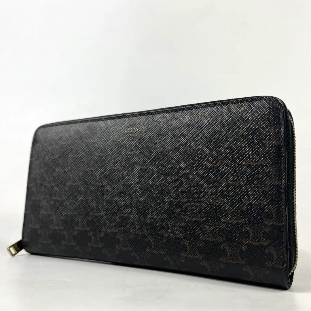 ✨新品未使用✨　CELINE 長財布　マカダム　トリオンフ　ラウンド branddepot-tokyo_t20283