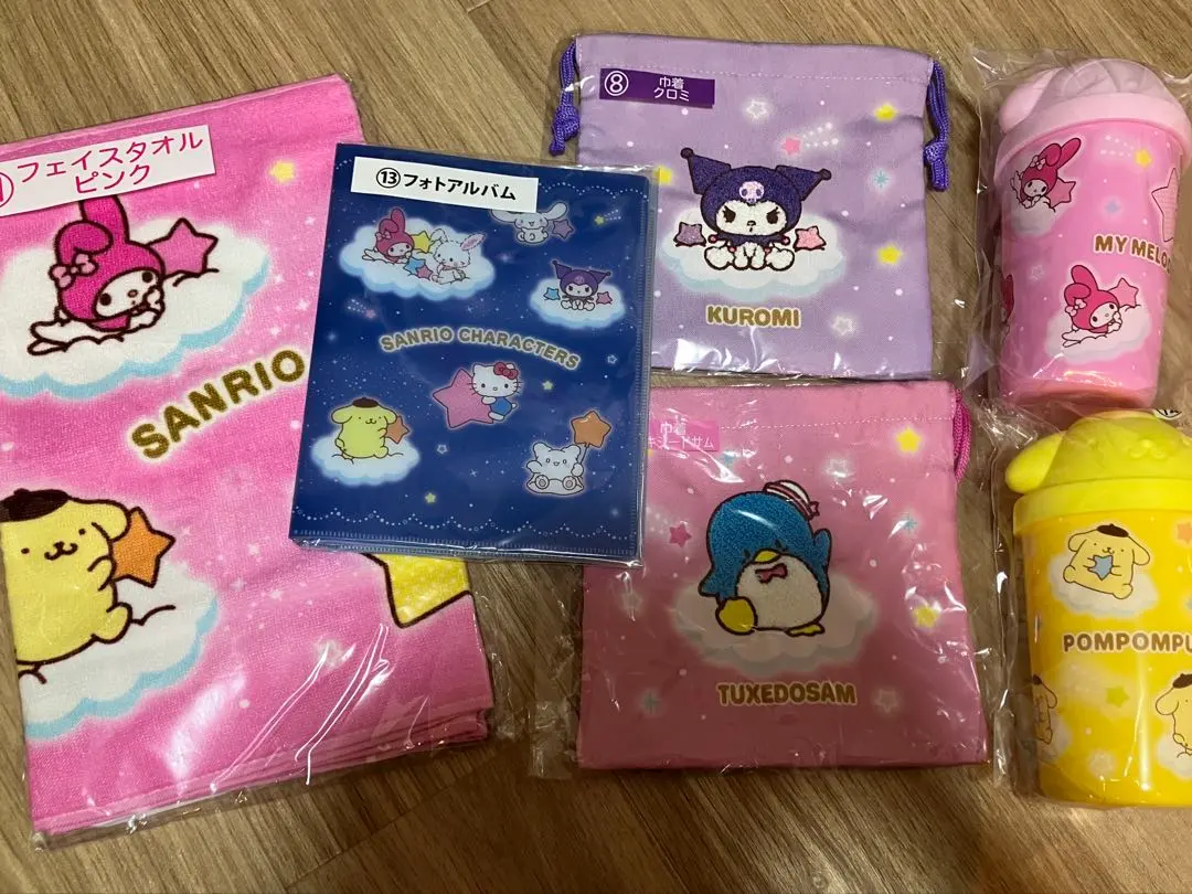 Thumbnail of 【Available Individually】 Sanrio Happy Lottery Towel, Pouch, Tumbler, Photo Album