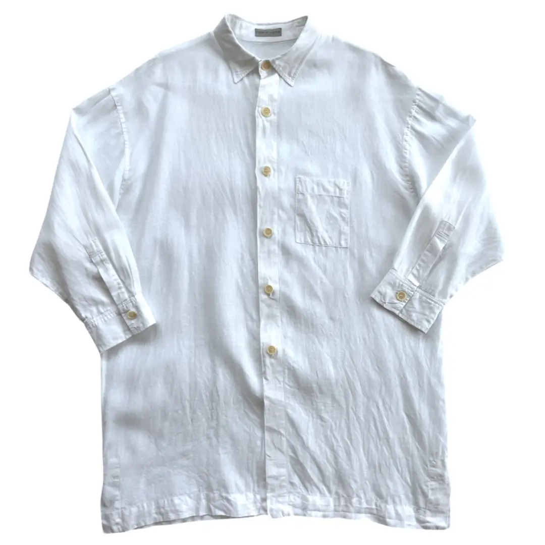 shirin guild シリンギルド リネン サルエルパンツ vintage SHIRIN GUILD シリンギルド ワイドパンツ リネン 麻 イギリス製