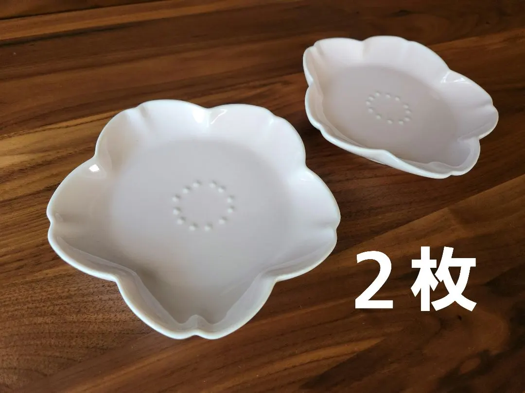 Thumbnail of Kinmugi Hanayaka Plate [Cherry Blossom] 2 pieces