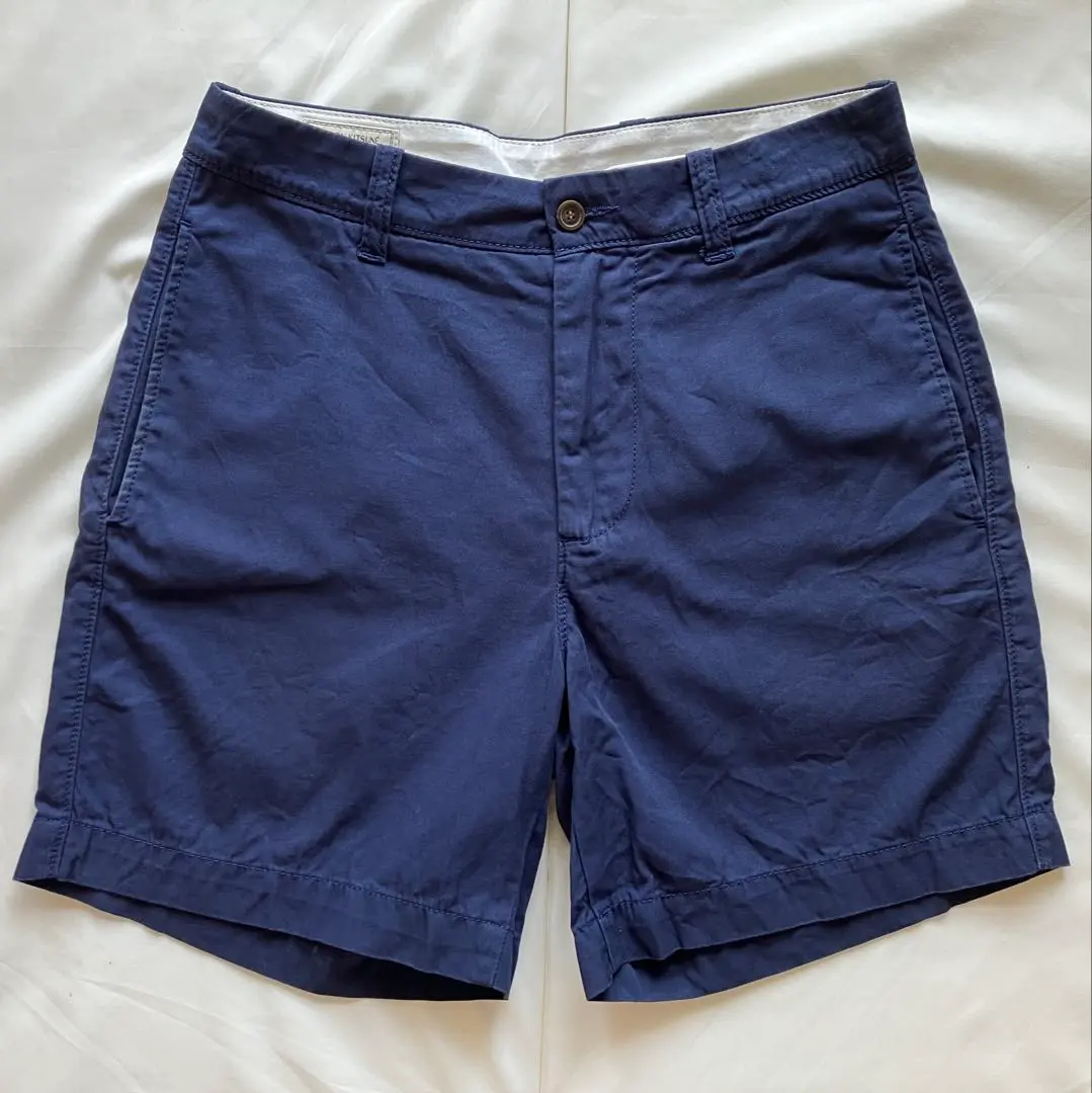 Thumbnail of MAISON KITSUNE Chino Shorts - Navy - Men's