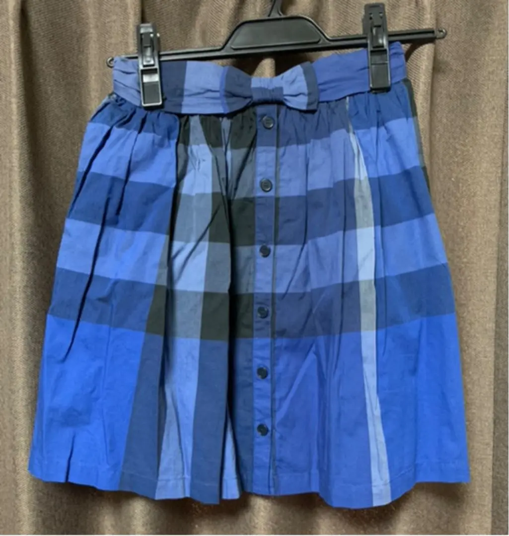 2025年最新】BURBERRY カラー：ブルー系 プリーツスカートの人気