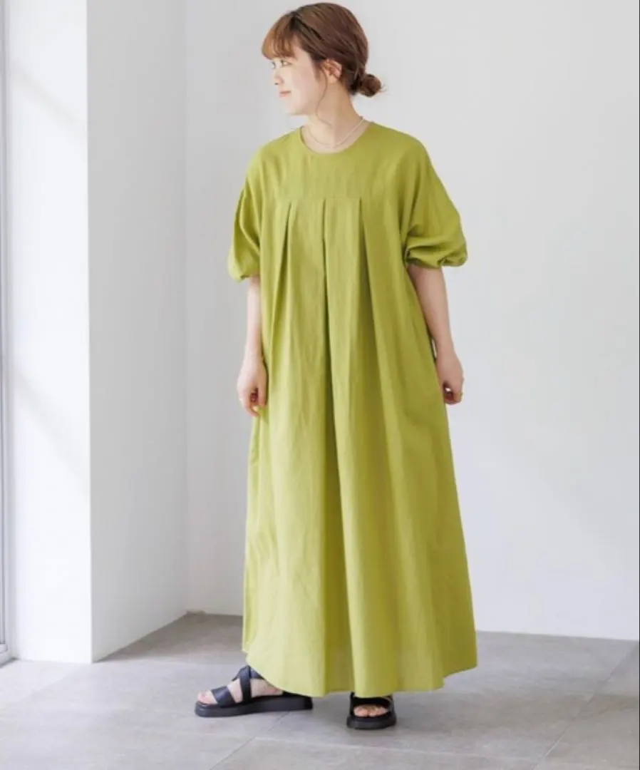 Thumbnail of studio CLIP Cotton Linen Volume Dress