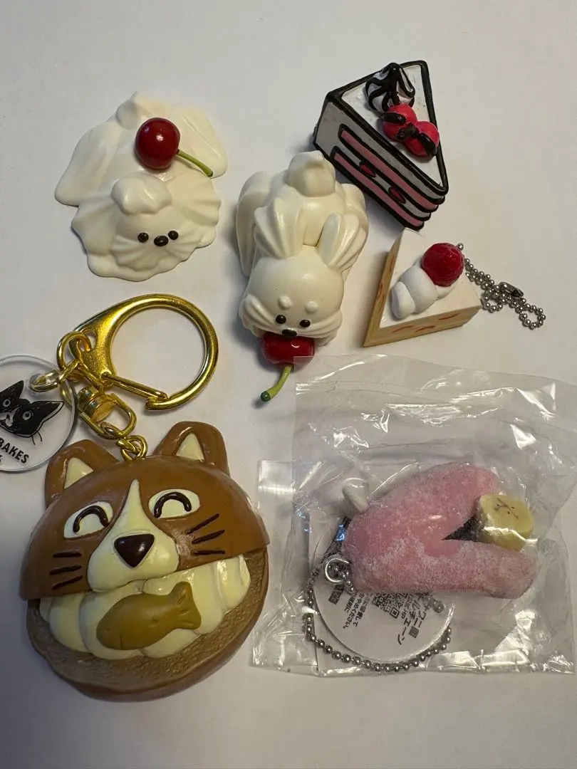 33-0 未使用 ガチャ ケーキコレクション 2D Figure 全6種12個 コンプセット ショートケーキ ロールケーキ 2Dフィギュア