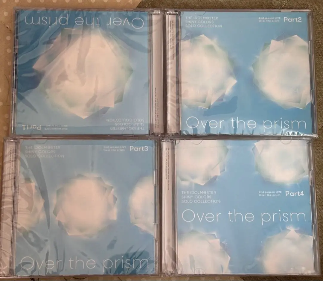 シャニマス Over the prism ソロコレ 会場限定CD 4枚 シャニマス Over the prism ソロコレ 会場限定CD part1〜4