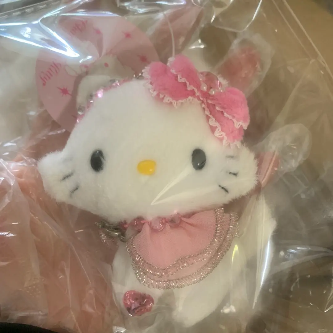 Thumbnail of Sanrio Charmmy Kitty Kira Mascot Honey Cute Plush Toy