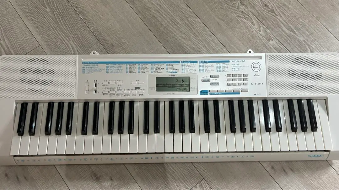 ⭐︎美品！CASIO LK-311 キーボード（マイク・ACアダプター付き）⭐︎ Amazon | CASIO(カシオ) 61鍵盤 電子キーボード 光
