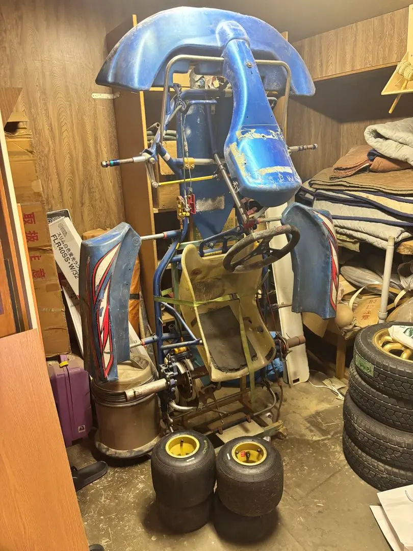 レーシングカート100sec セル付エンジン100cc OH後9h走行