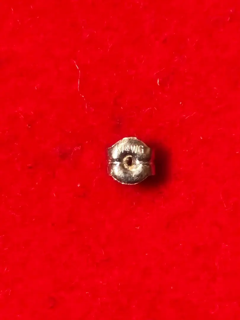 Thumbnail of K14 WG Hexagonal Single Earring