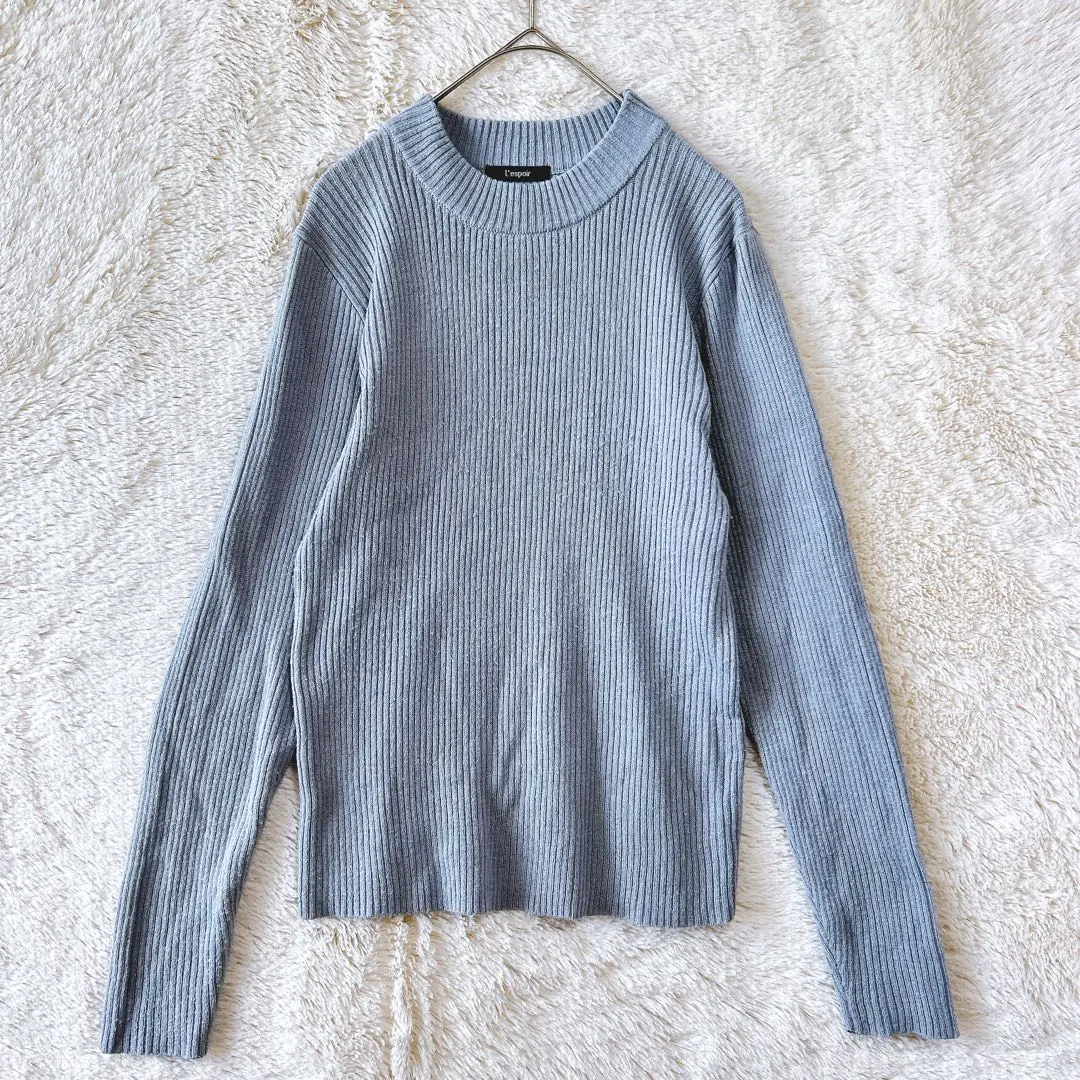 Thumbnail of L'espoir Rib Knit Long Sleeve Top - Simple, Adult Casual, Fall/Winter, Layering