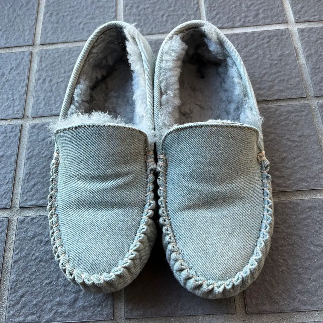 【新品未使用】emu エミュー モカシン デニム EMU☆エミューデニムモカシン - メルカリ