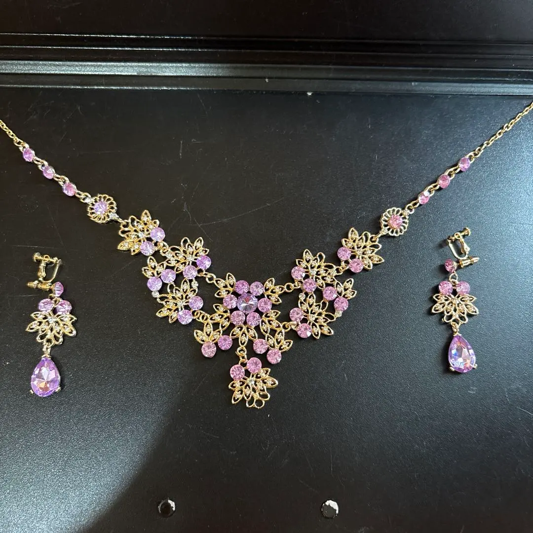 Thumbnail of Accessories Necklace Set Purple