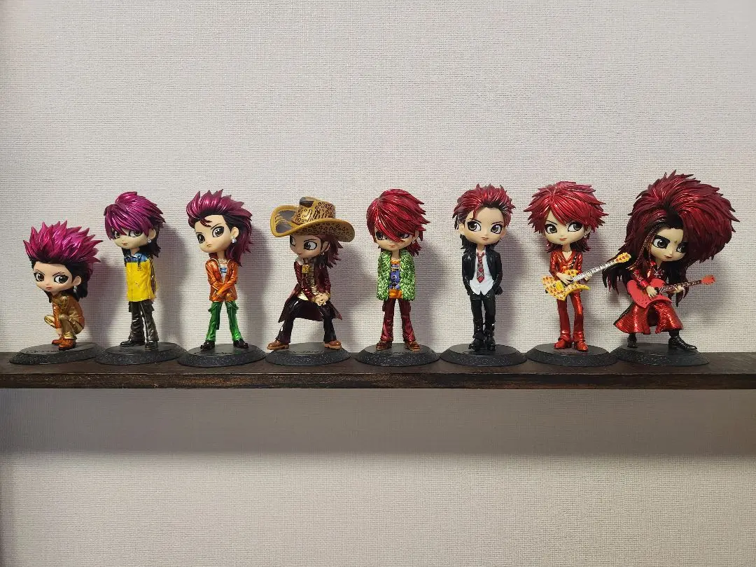 エコメルカリ便のみ　hide Qposket 4体とぬいぐるみ2体 XJapan hide Qposket ぬいぐるみ - メルカリ