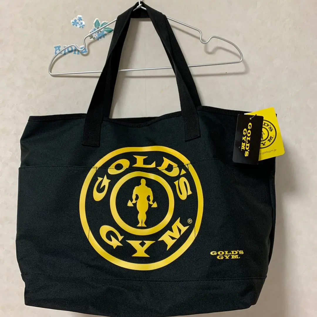 【レア 未使用】GOLD'S GYM ゴールドジム復刻版レトロバッグ レア 未使用】GOLD'S GYM ゴールドジム復刻版レトロバッグ