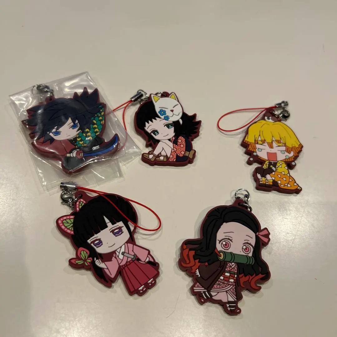 Thumbnail of Kimetsu no Yaiba Rubber Straps Set of 5
