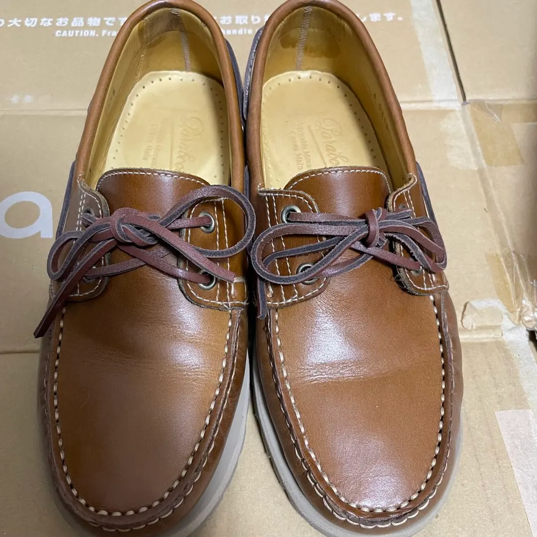 Thumbnail of Paraboot deck shoes loafers