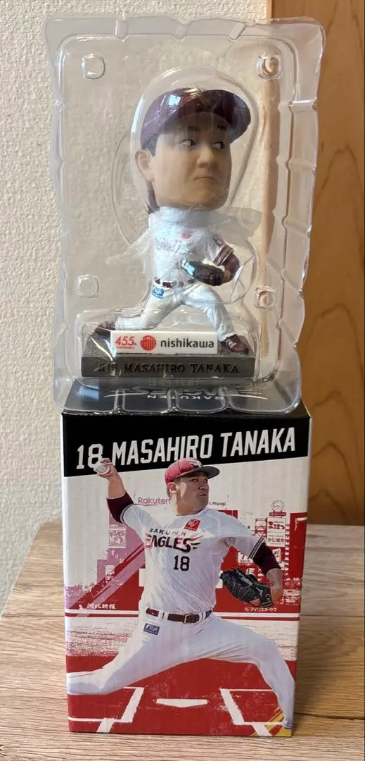 田中将大 ボブルヘッド 2015年限定版 MS】限定希少！田中将大2015年ヤンキース配布ボブルヘッド人形