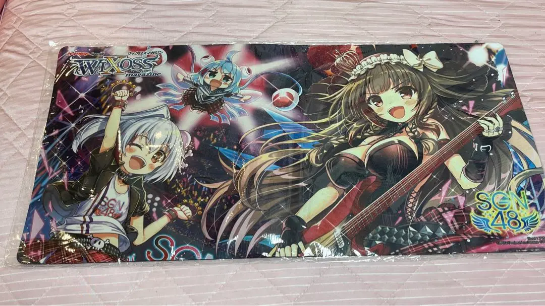 ヴァイスシュヴァルツ　プレイマット　しろくろフェス　たにはらなつき　アカバネ ヴァイスシュヴァルツ プレイマット しろくろフェス たにはら