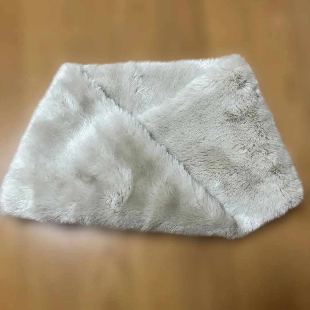 Thumbnail of ZARA Greige Fur Neck Warmer