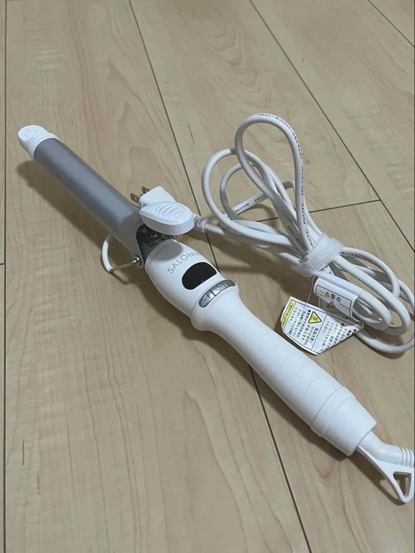 Thumbnail of SALONIA Curling Hair Iron 25mm White