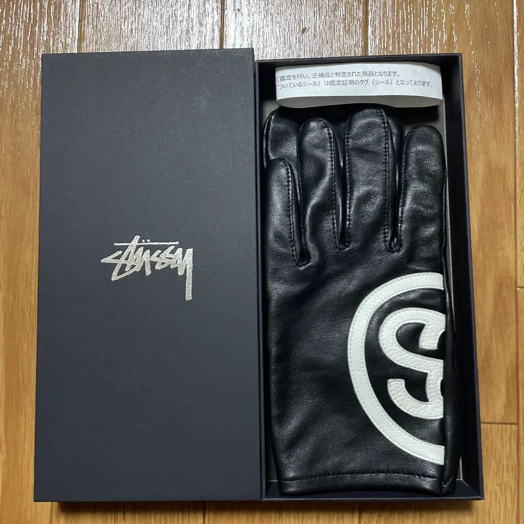 Stussy レザー手袋 黒 Stussy レザー手袋 黒