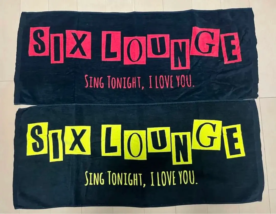 SIX LOUNGE シックスラウンジ　タオル　2018年頃　完売品　グレー m88424696997_1.jpg?1724583108