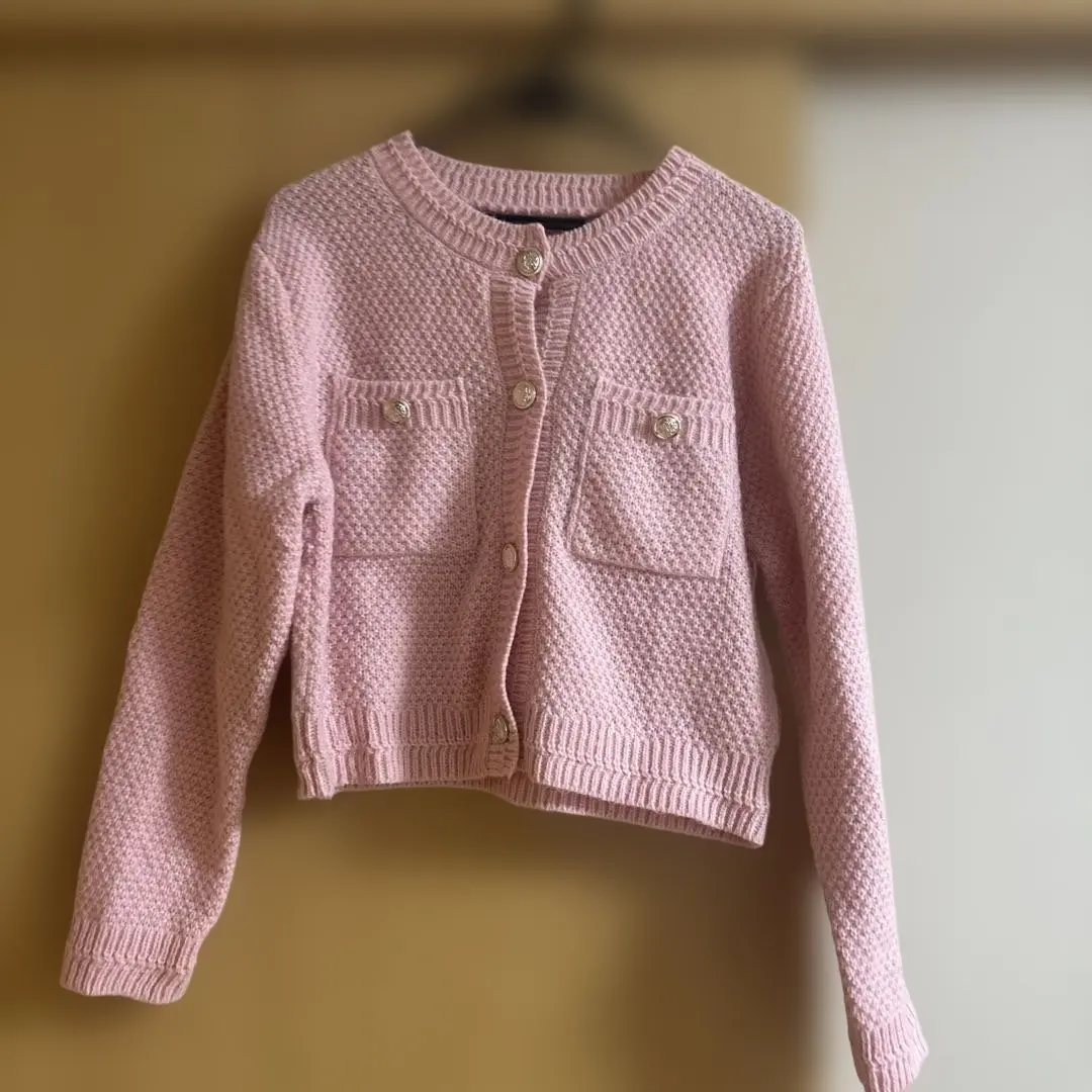 Thumbnail of 【New】GRL Pink Knit Cardigan Long Sleeve