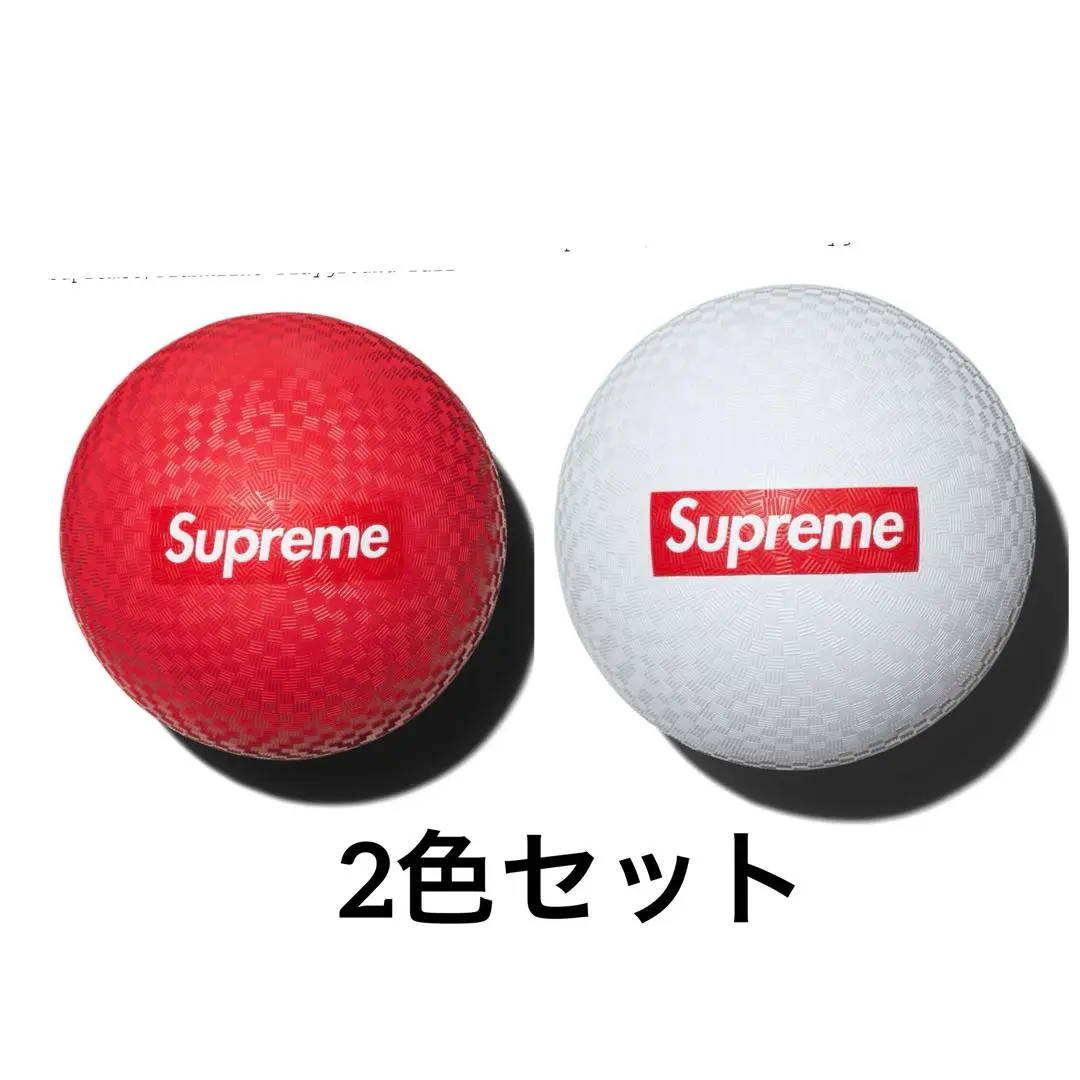 【新品】Supreme x Franklin Playground Ball 白 Supreme®/Franklin® Playground Ball – Supreme