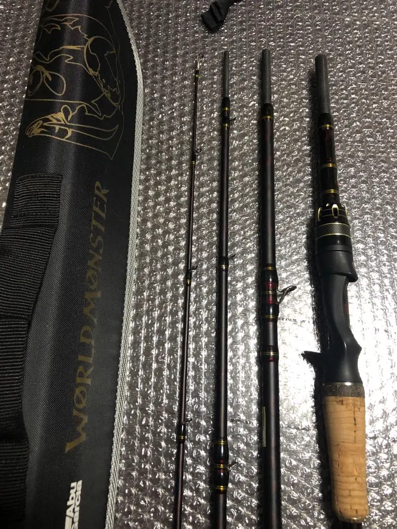 ワールドモンスターWMCC-654M MGS ルアーロッド 6'5\" ジャンク品 ワールドモンスターWMCC-654M MGS ルアーロッド 6'5