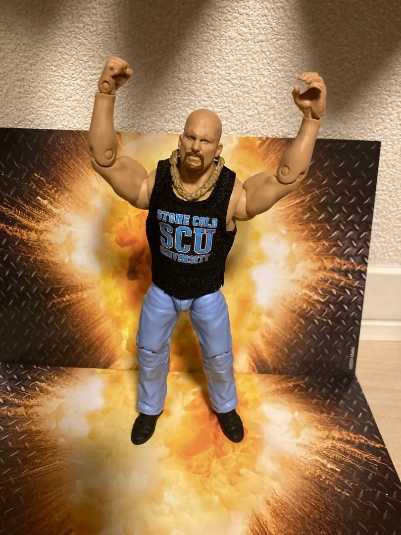 「物売りさん専用」WWE ストーンコールド/ロック/HHH ボブルヘッド3体 ☆hhh♡さん専用☆ （物売りさん専用」WWE ストーンコールド