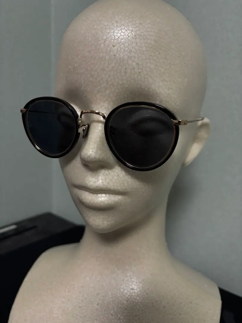 EYEVAN7285 model 717w 黒金 サングラス デモレンズ メガネ ラッピング不可】 EYEVAN7285 model メガネ デモレンズ