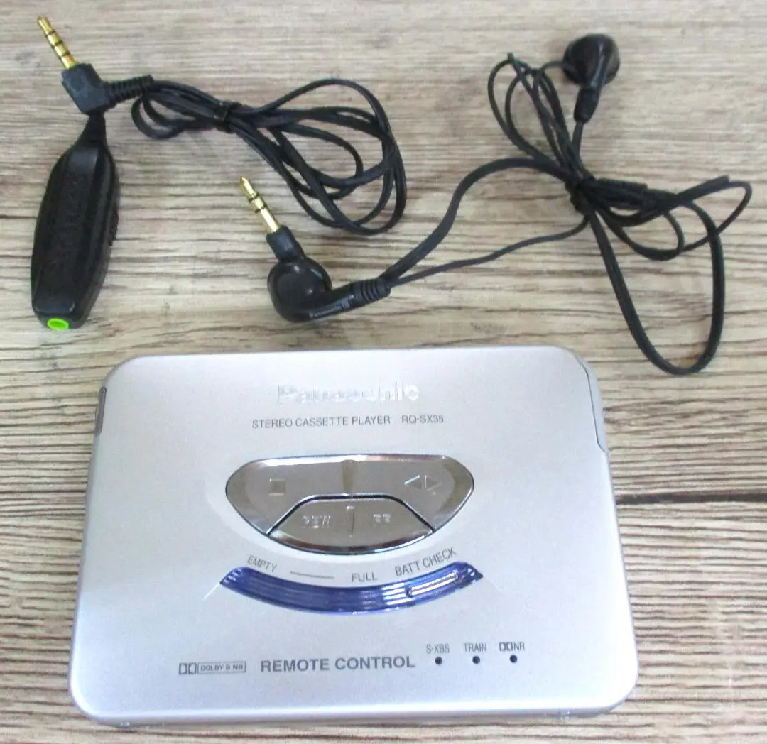 【未開封】パナソニック RQ-SX35-S ステレオカセットプレーヤー フルセットDE可動品】Panasonic カセットプレーヤー RQ-SX35