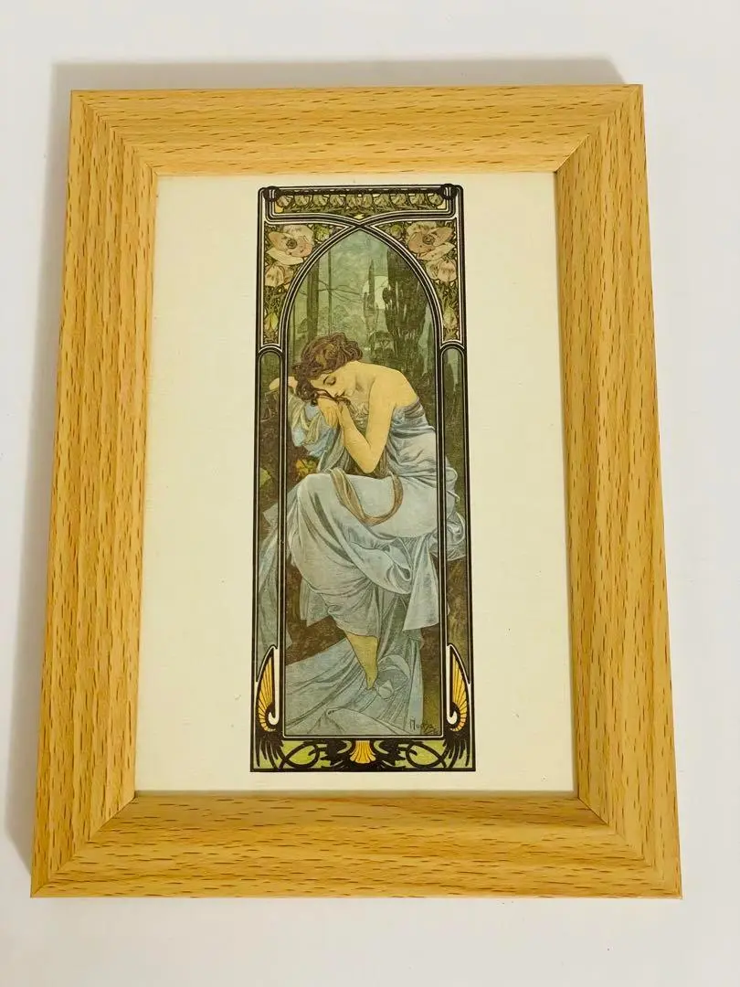 ミュシャ　額縁 楽天市場】JHA 絵画 インテリア 油絵 額入り 額絵 世界の名画