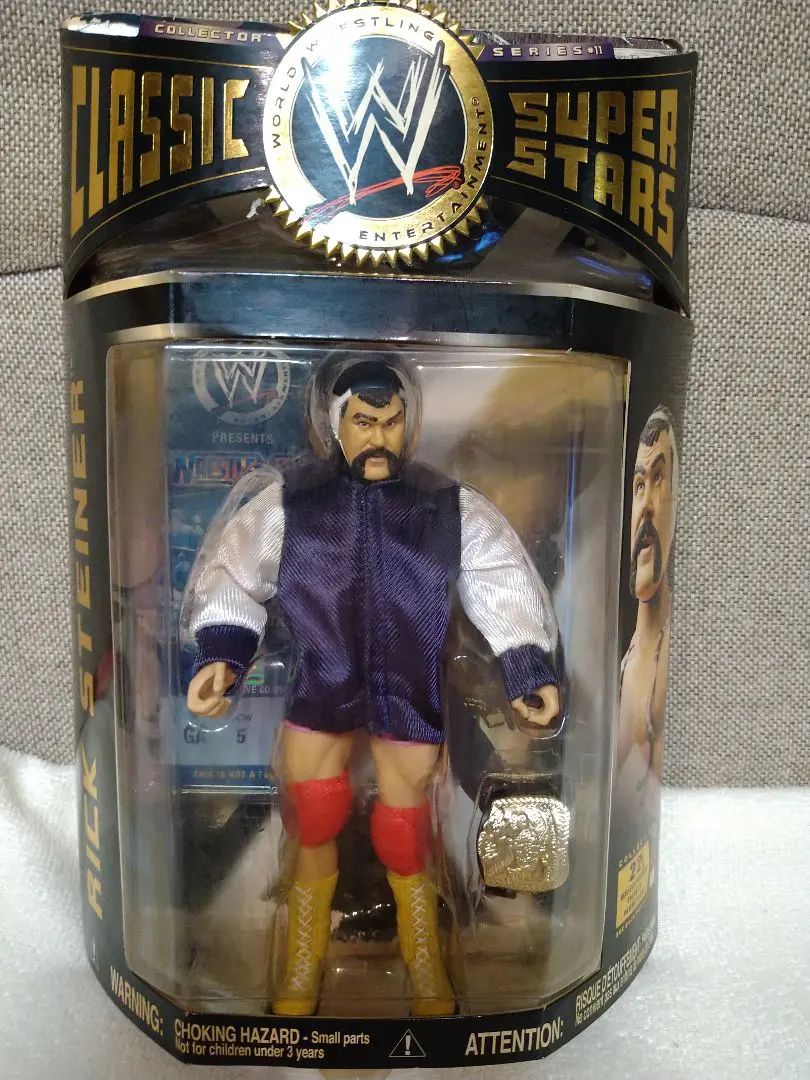 リック•スタイナー　ハズブロ フィギュア WWF 中古】スタイナーブラザーズ リック・スタイナー スコット