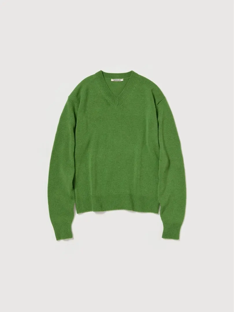 25AW 輕質羊絨針織 V 領套衫 的縮圖