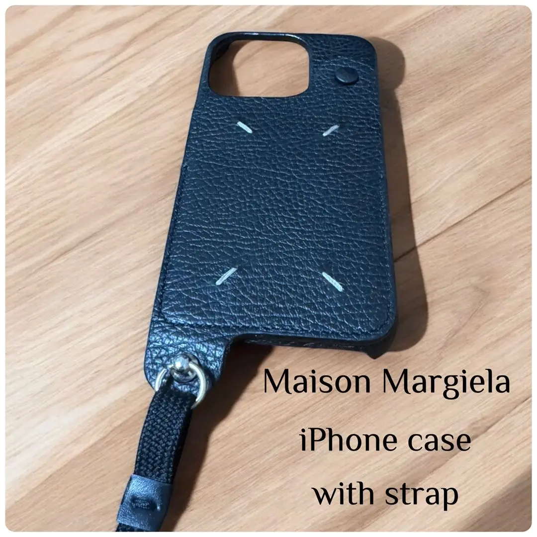 新品・正規品 マルジェラ レザースティッチ スマホケースiPhone12mini Maison Margiela（旧Maison Martin Margiela） - 新品・正規品