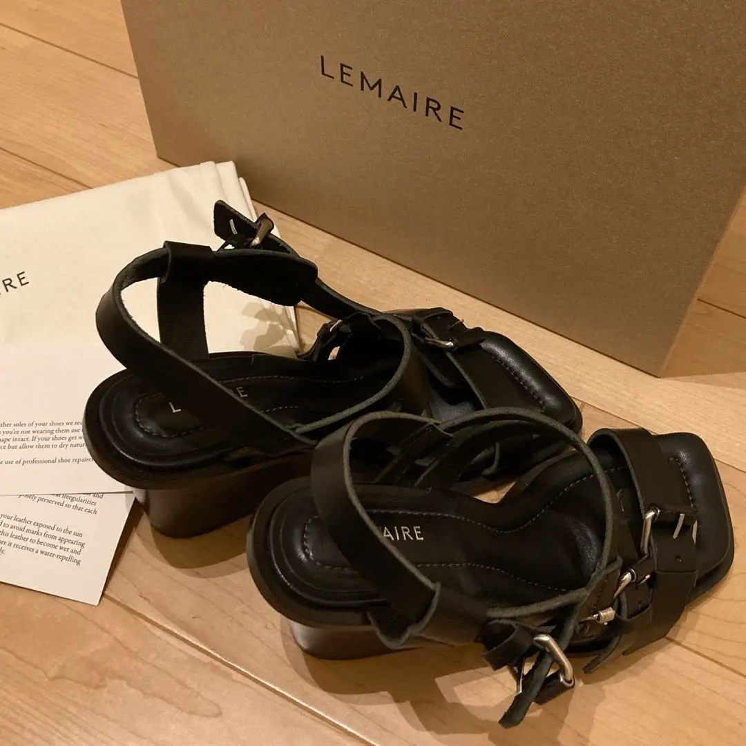 2025年最新】LEMAIRE サンダル・ミュールの人気アイテム - メルカリ