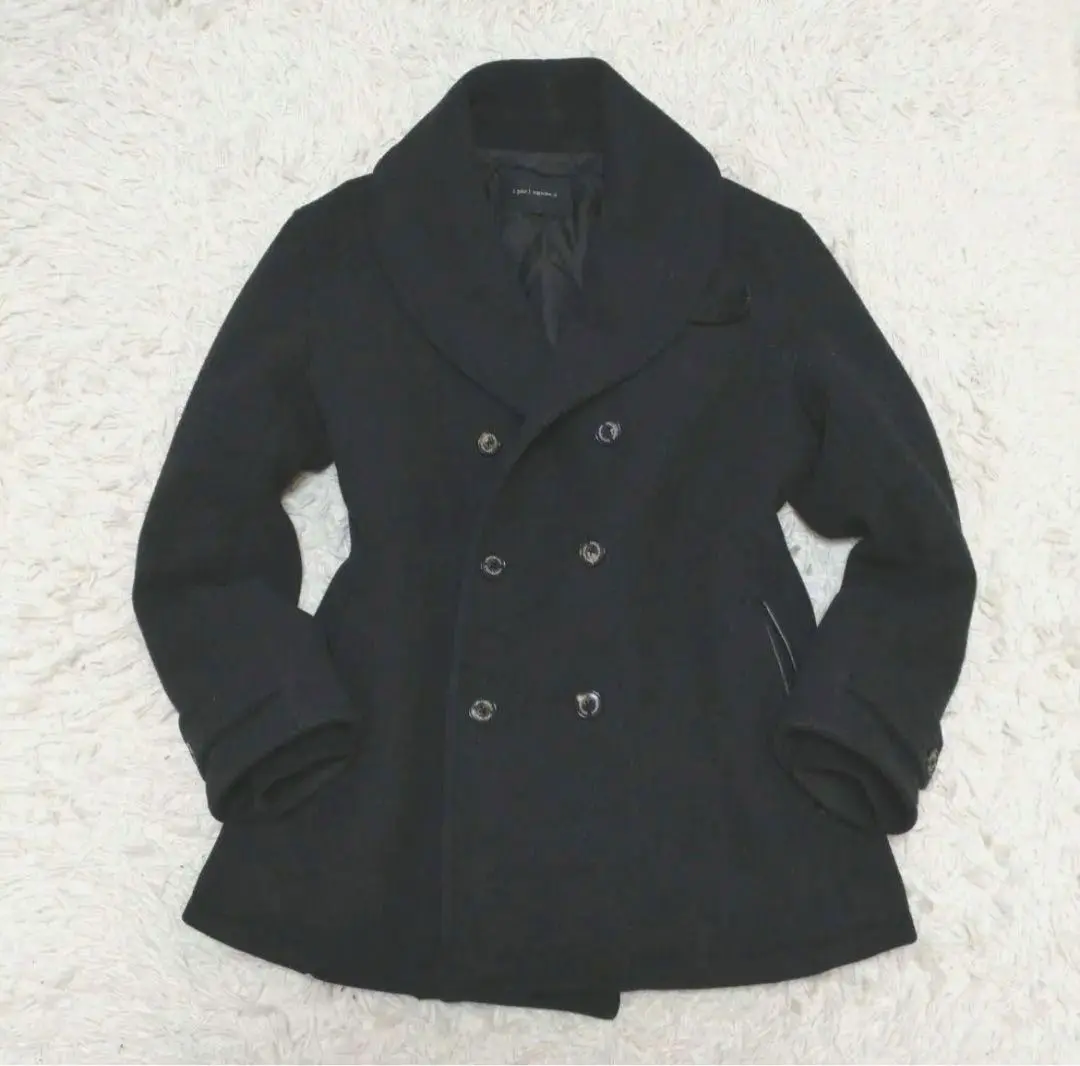 1piu1uguale3 黒 ピーコート IV 美品 楽天市場】【予約 完全受注生産】【1 piu 1 uguale 3 × 干場義雅