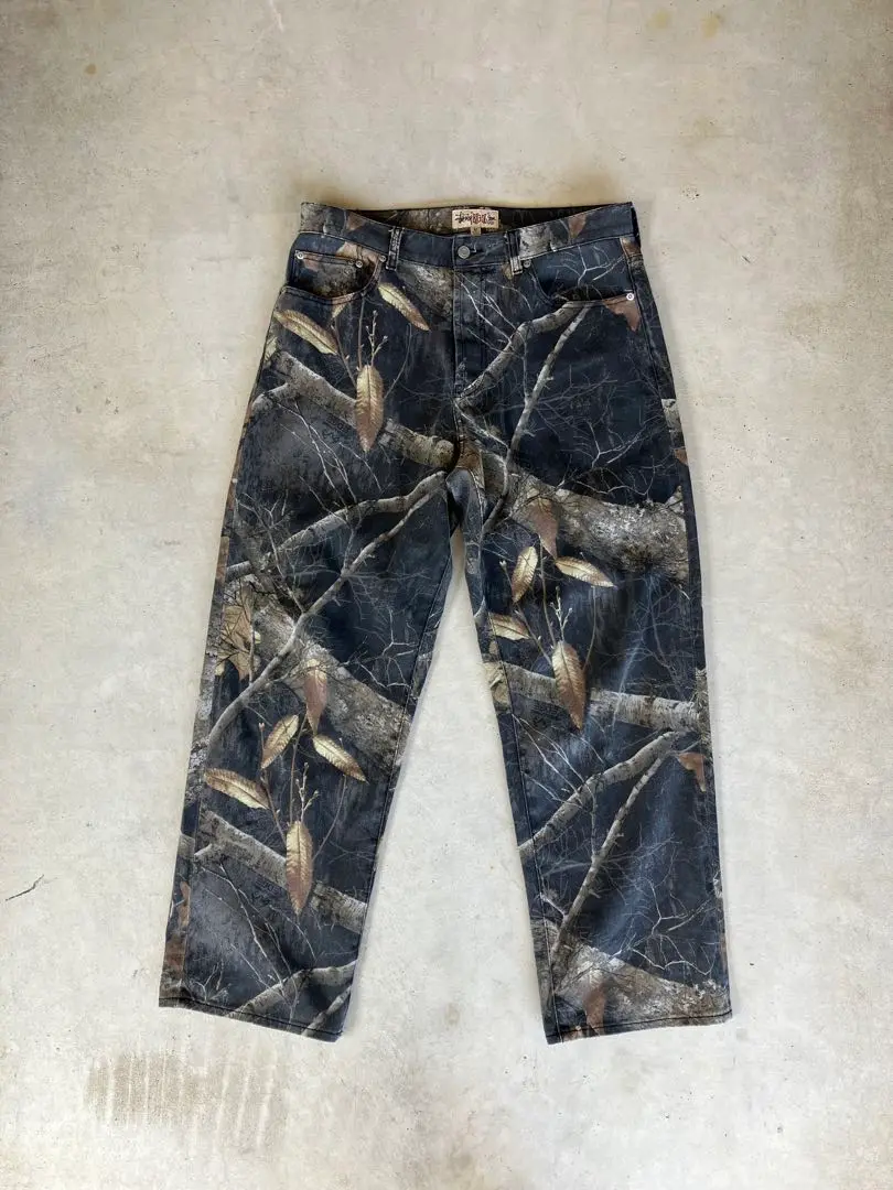 パンツ STUSSY Big Ol Jean Realtree Edge Buy Stussy Realtree Edge Big Ol' Jean 'Black' - 116602 BLAC