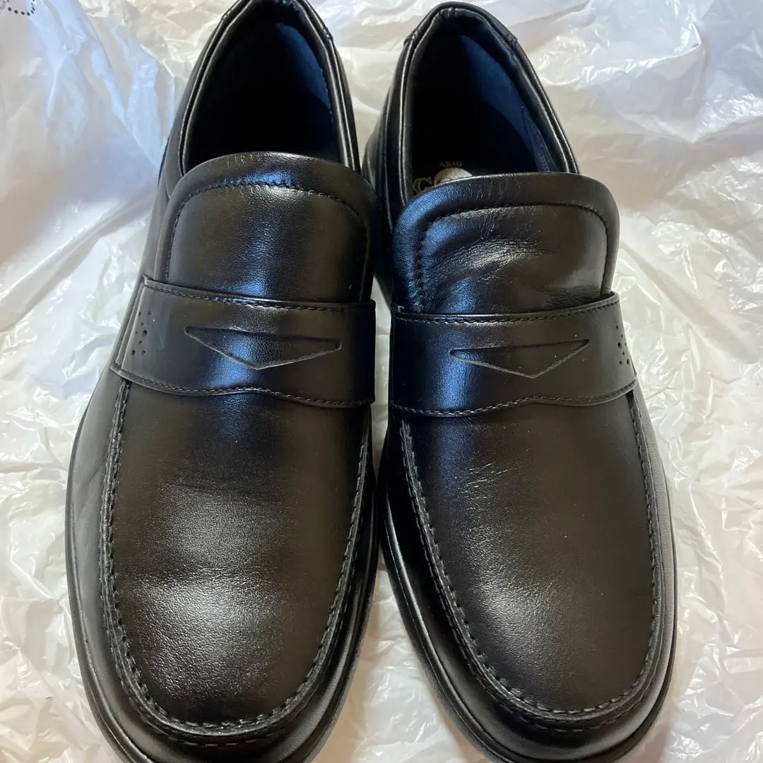 極美品！AKIO GOLF アキオゴルフ ビジネスシューズ アフタースポーツ AKIO GOLF アキオゴルフ ビジネスシューズ 2215 Uチップ メンズ