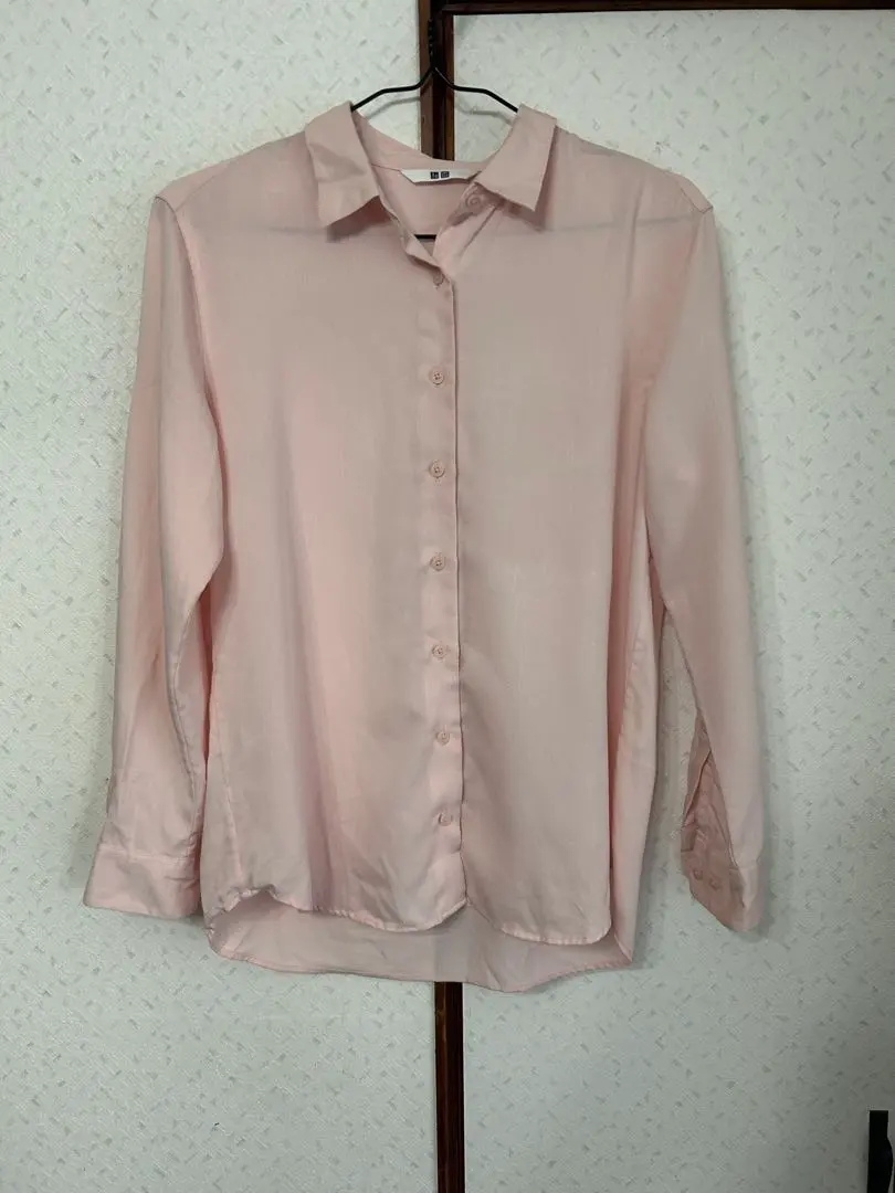Thumbnail of UNIQLO Pink Long Sleeve Shirt S