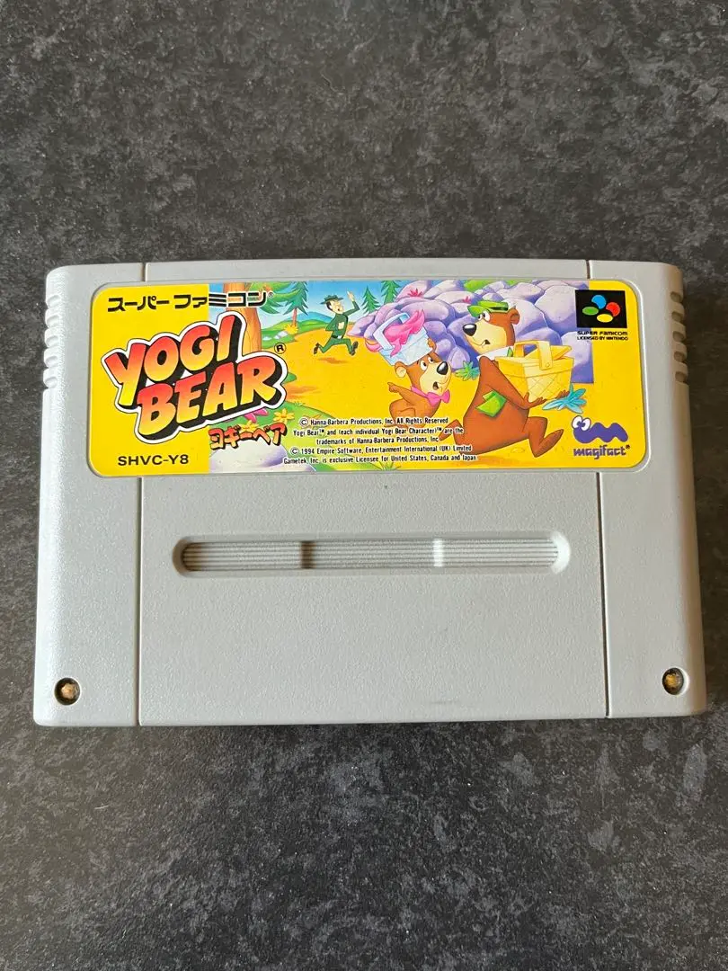 中古ゲーム買取 / YOGI BEAR ヨギーベア スーパーファミコン