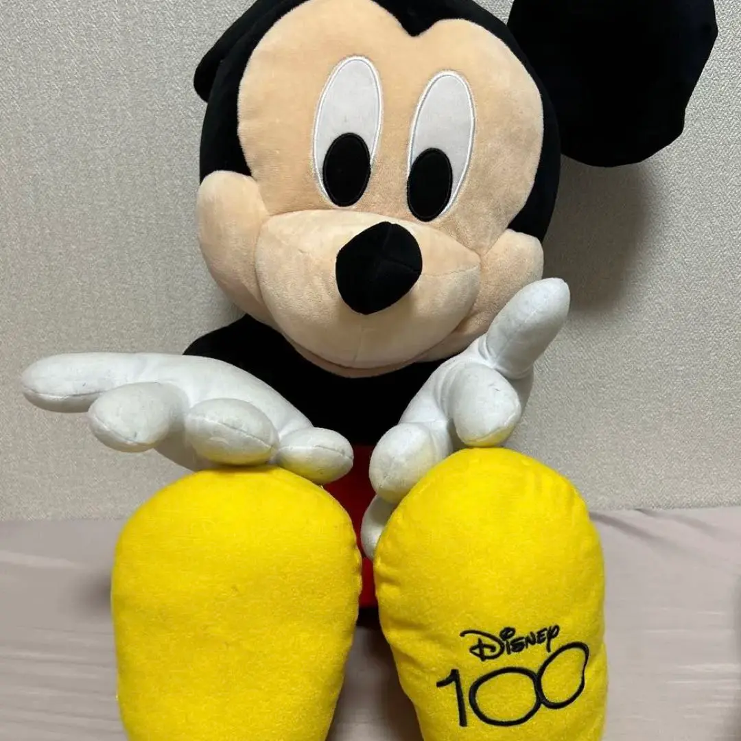 ミッキーマウス　MD 100th超超BIG DXぬいぐるみ　新品　タグ付き Amazon.co.jp: 100周年を記念したぬいぐるみ ミッキーマウス MD