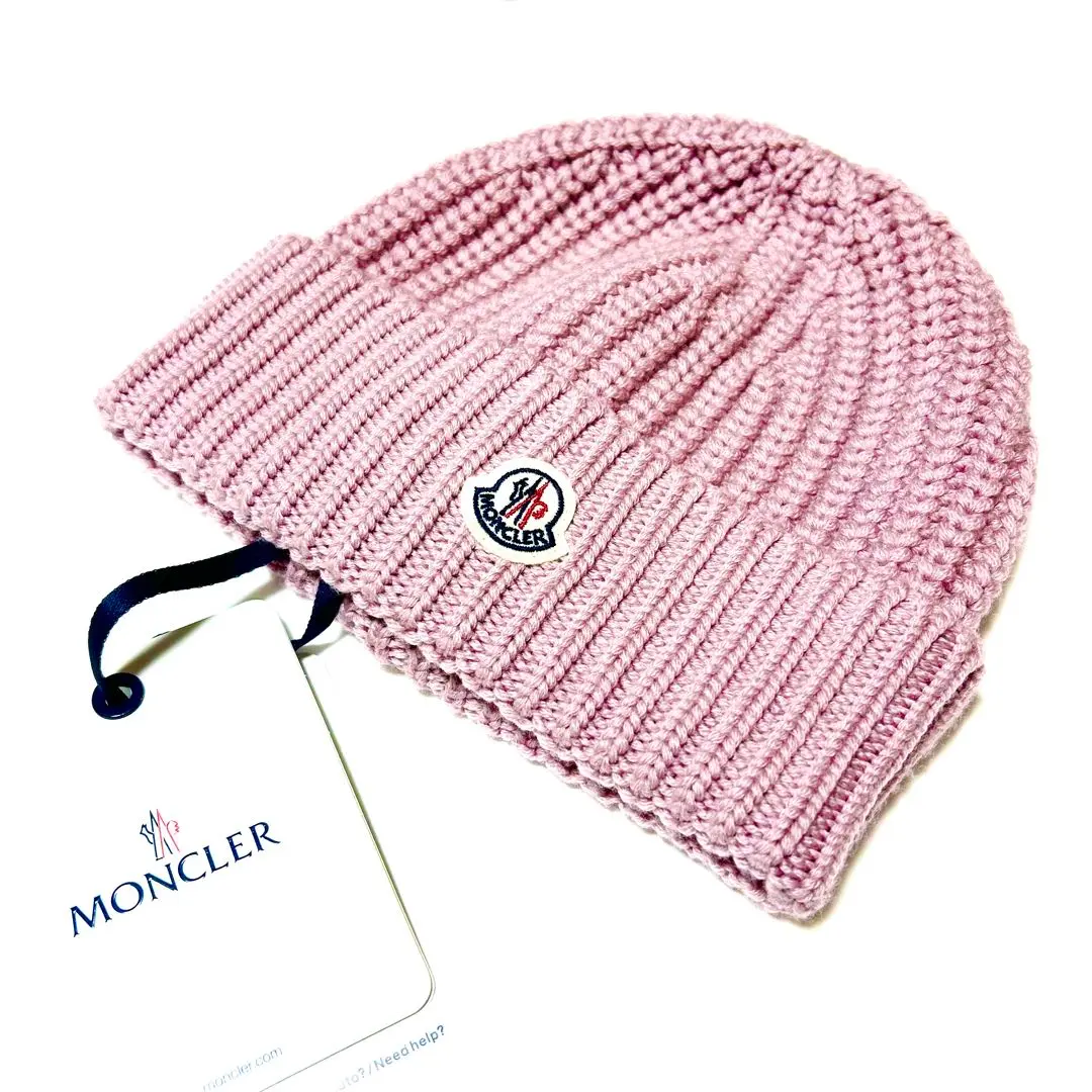 2025年最新】MONCLER カラー：ピンク系 ニット帽・ビーニーの