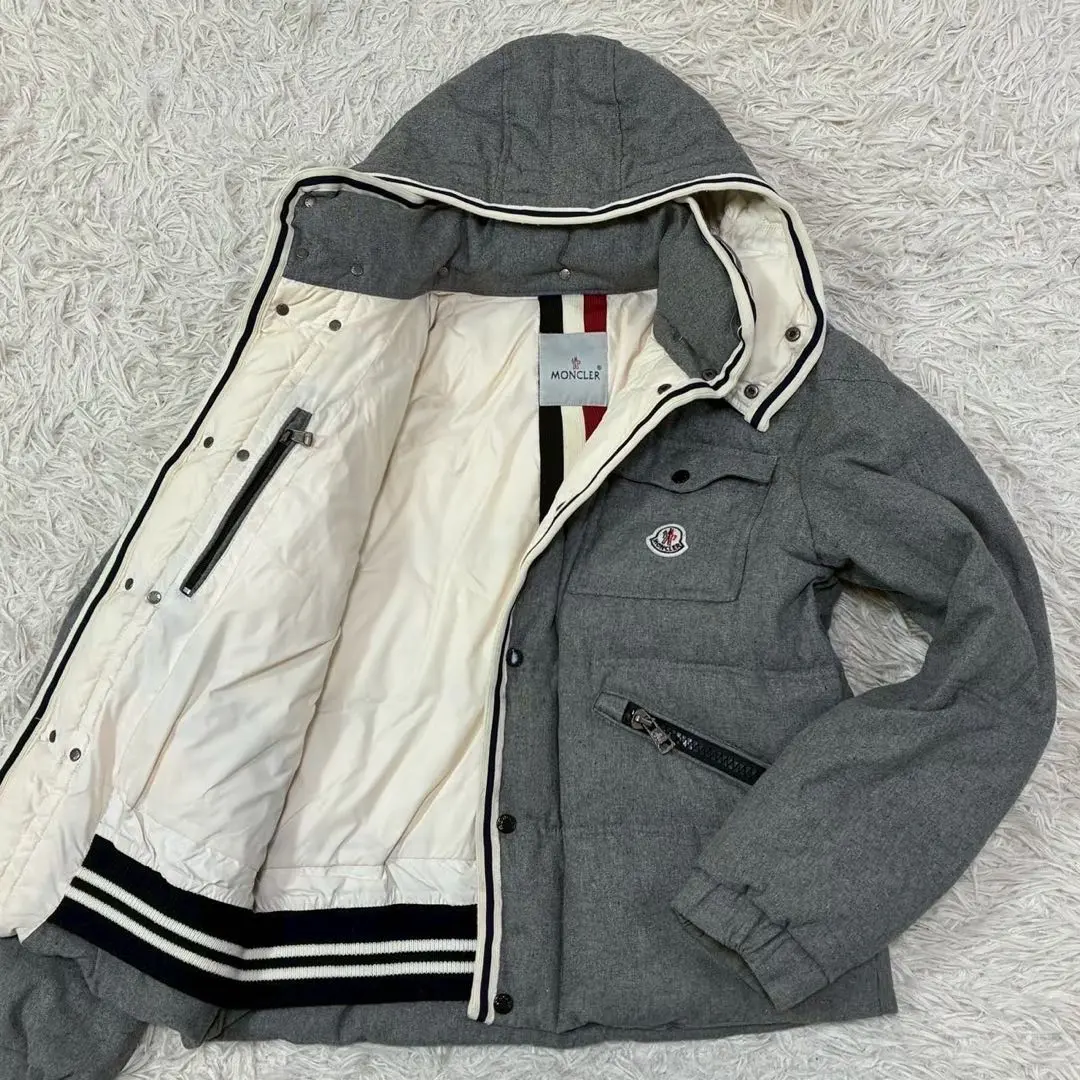 MONCLER モンクレール　モンクレ　グレー ダウンジャケット　ブランソン メンズ｜ダウンジャケット｜モンクレール公式
